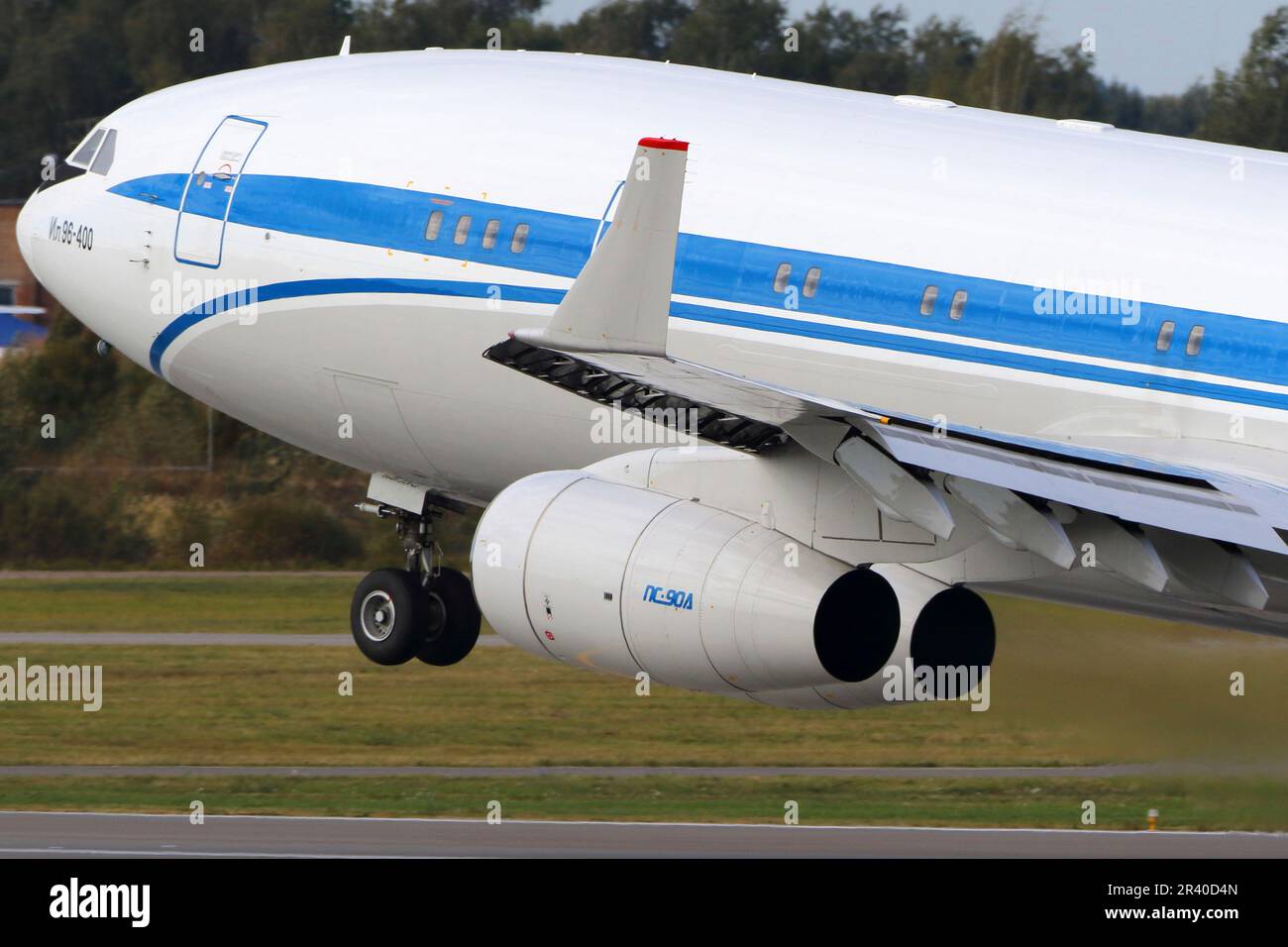 An IL-96-400VPU command aircraft of the Russian Federal Security ...
