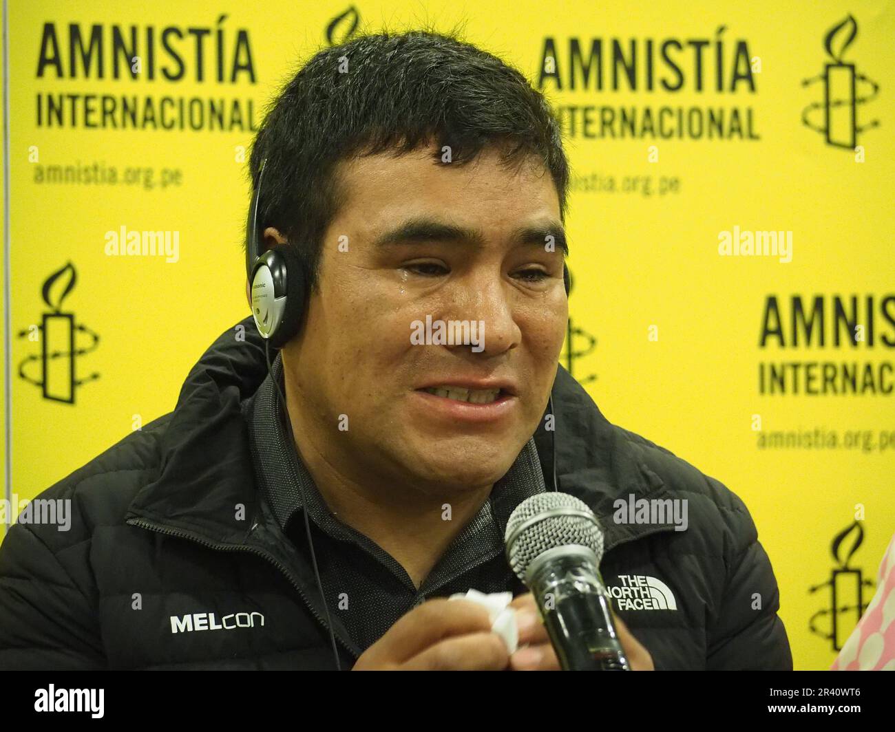 Raul Samillan, president of the Association of Victims of the ...