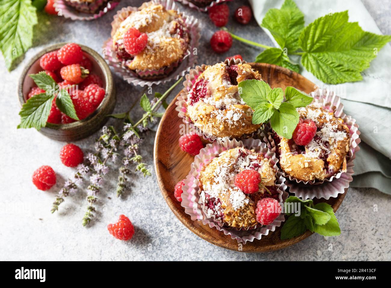 Healthy dessert. Vegan glutenfree pastry. Oatmeal banana muffins with