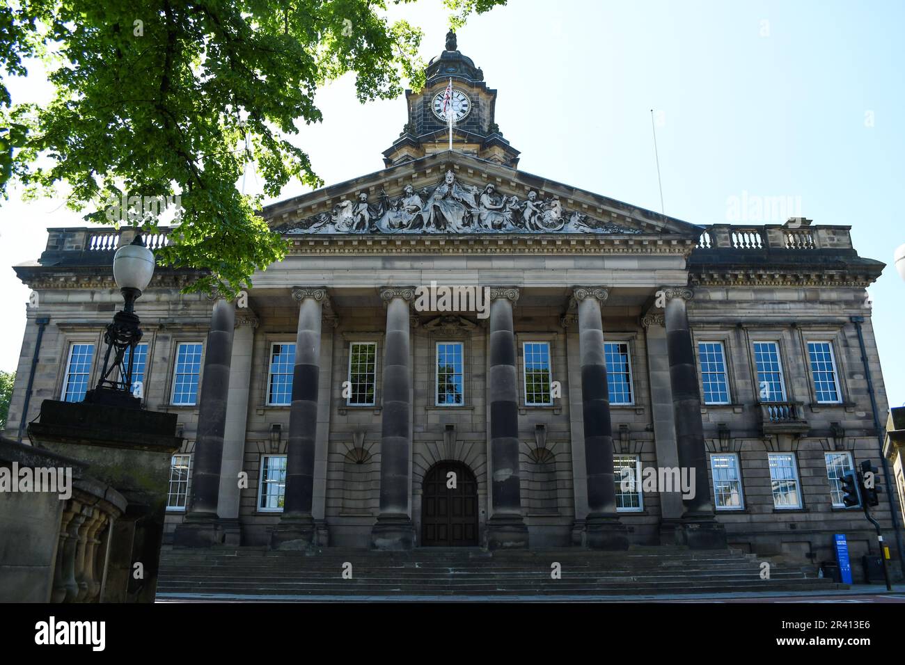 Lancaster town hall Stock Photo Alamy