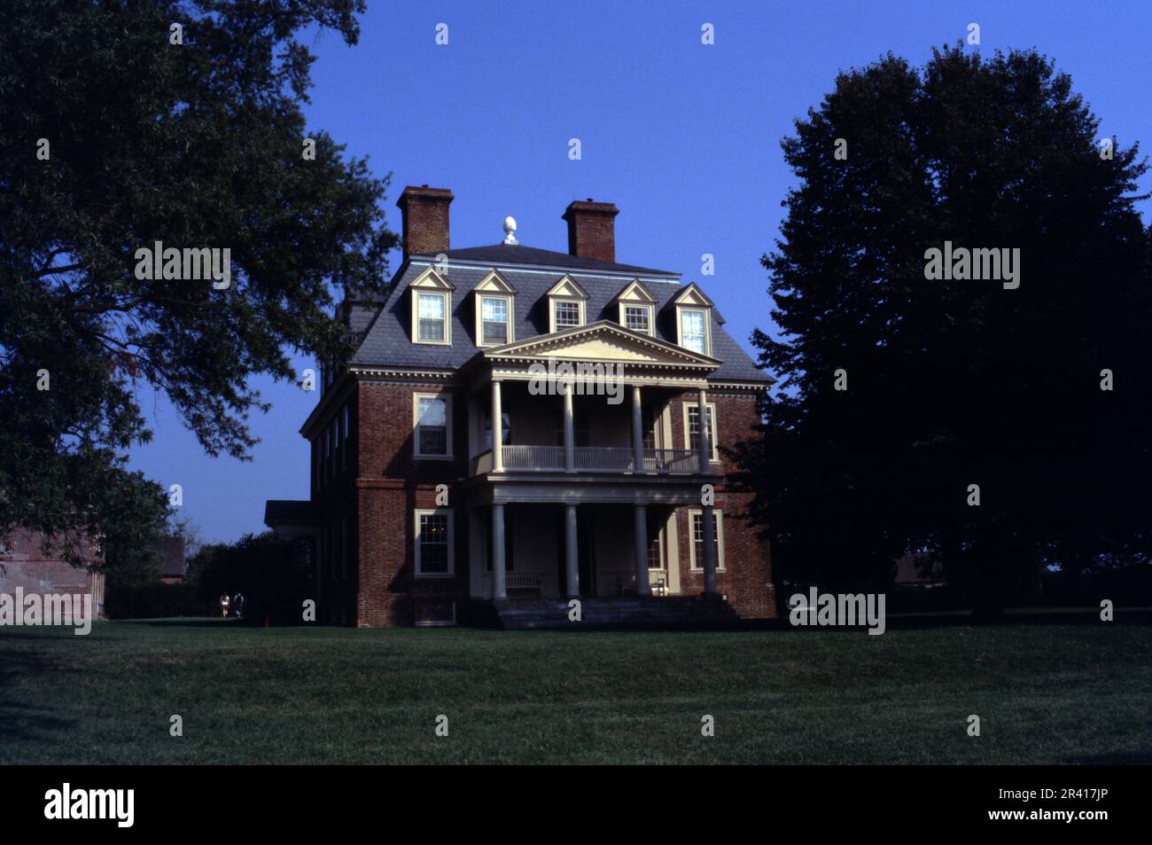 Hopewell, VA. U.S.A. 9/2006. Shirley Planation on the James River has