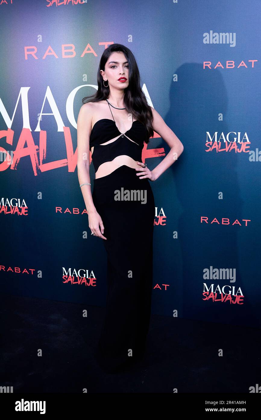 Madrid. Spain. 20230525, Lucia Rivera attends Presentation of New  Collection 'Wild Magic' from Rabat Jewelry at Rabat Store on May 25, 2023  in Madrid, Spain Stock Photo - Alamy