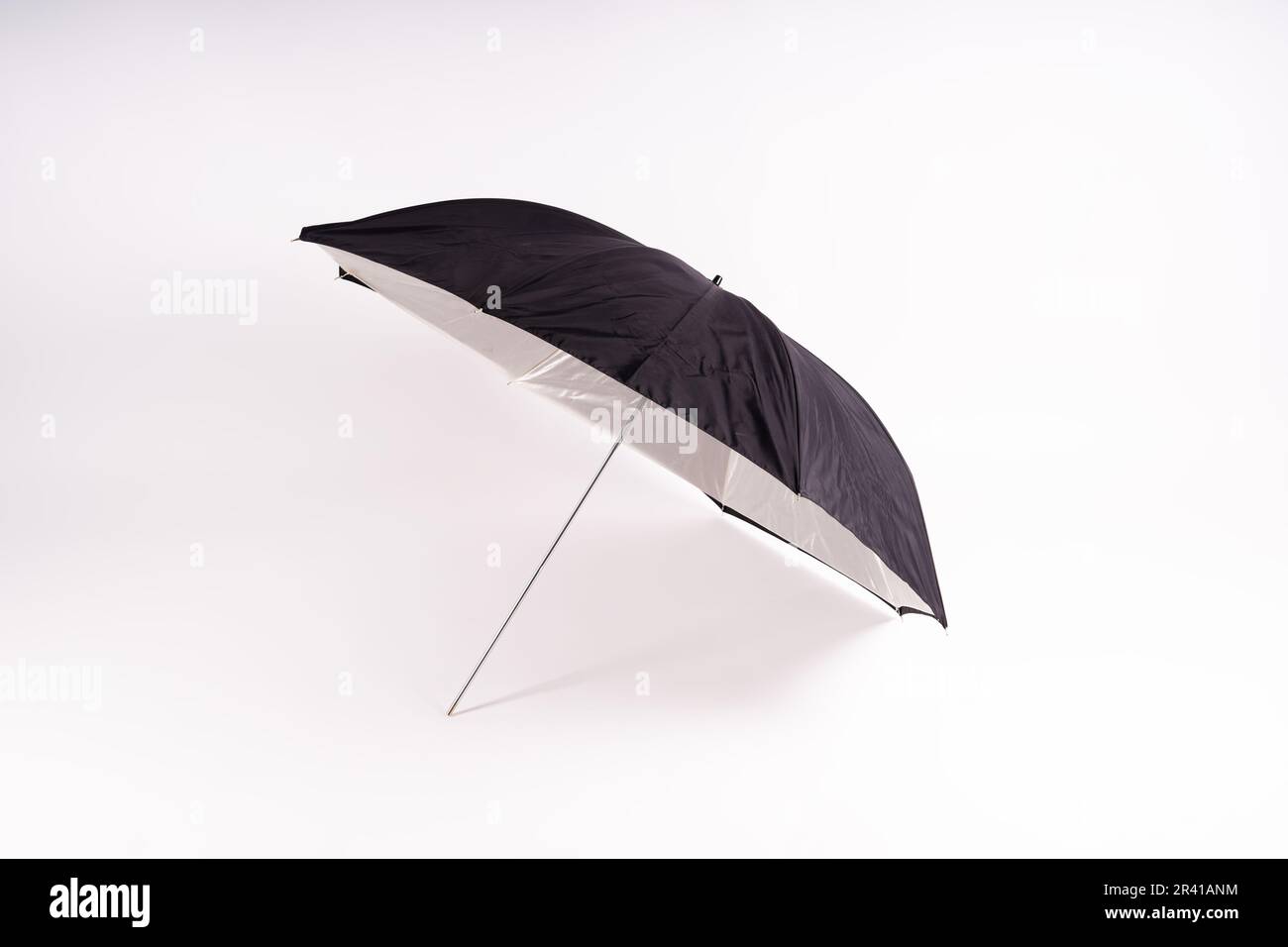 Photography studio light reflector isolated on white background