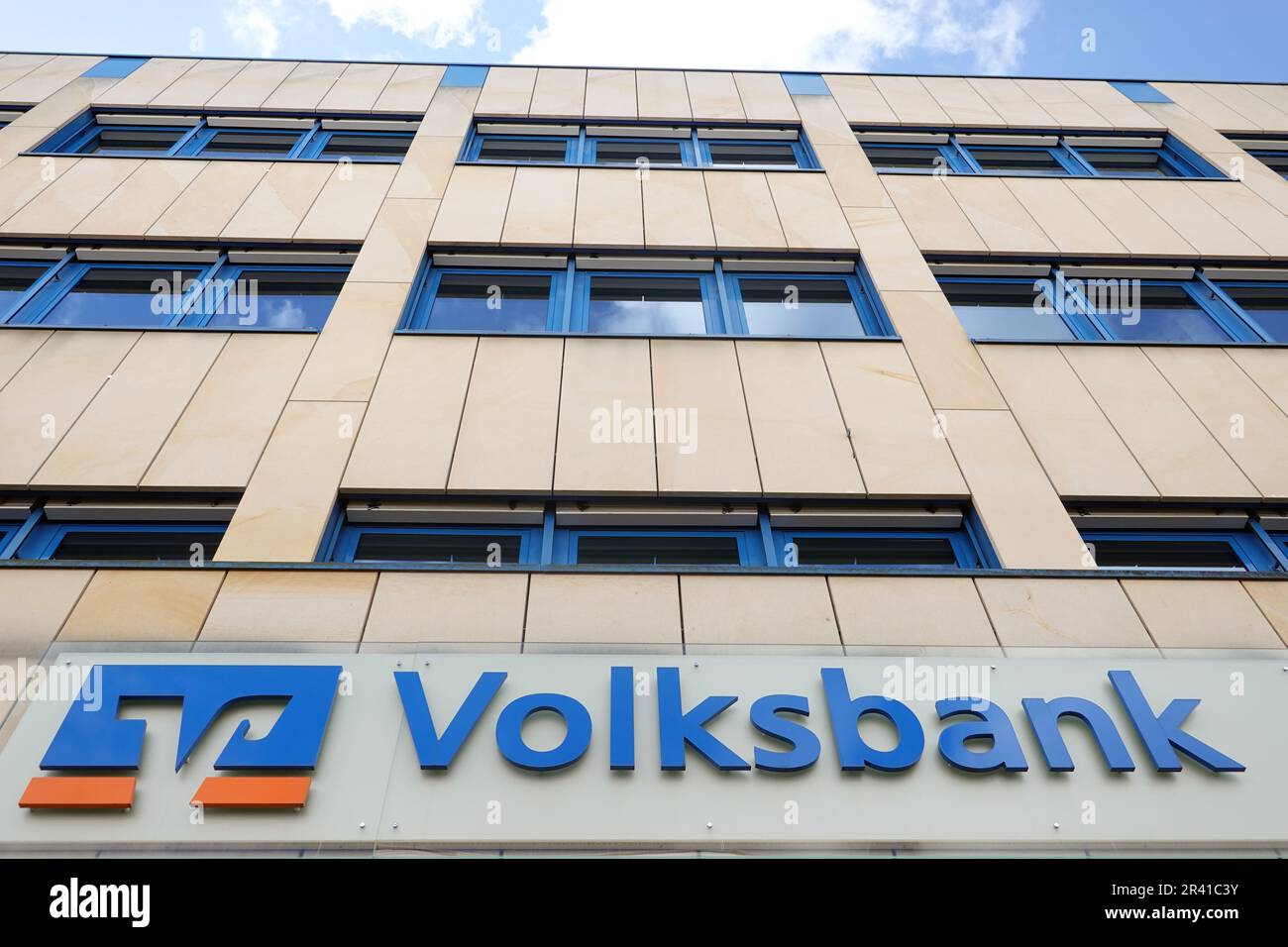 Branch of Volksbank Rhein-Erft-KÃ¶ln - Symbolic image Stock Photo