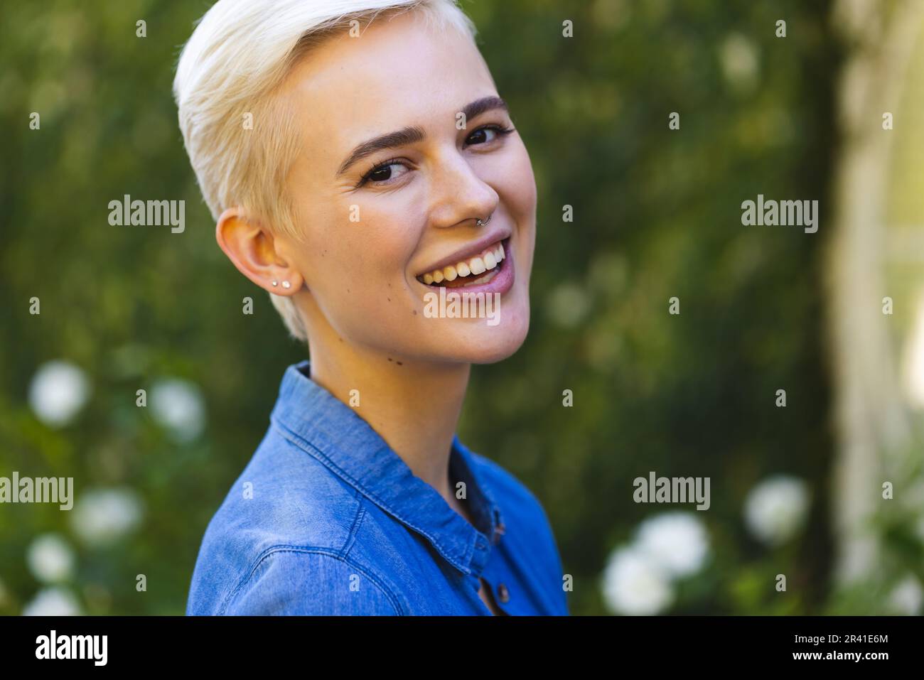 Pretty non caucasian woman hi-res stock photography and images - Alamy