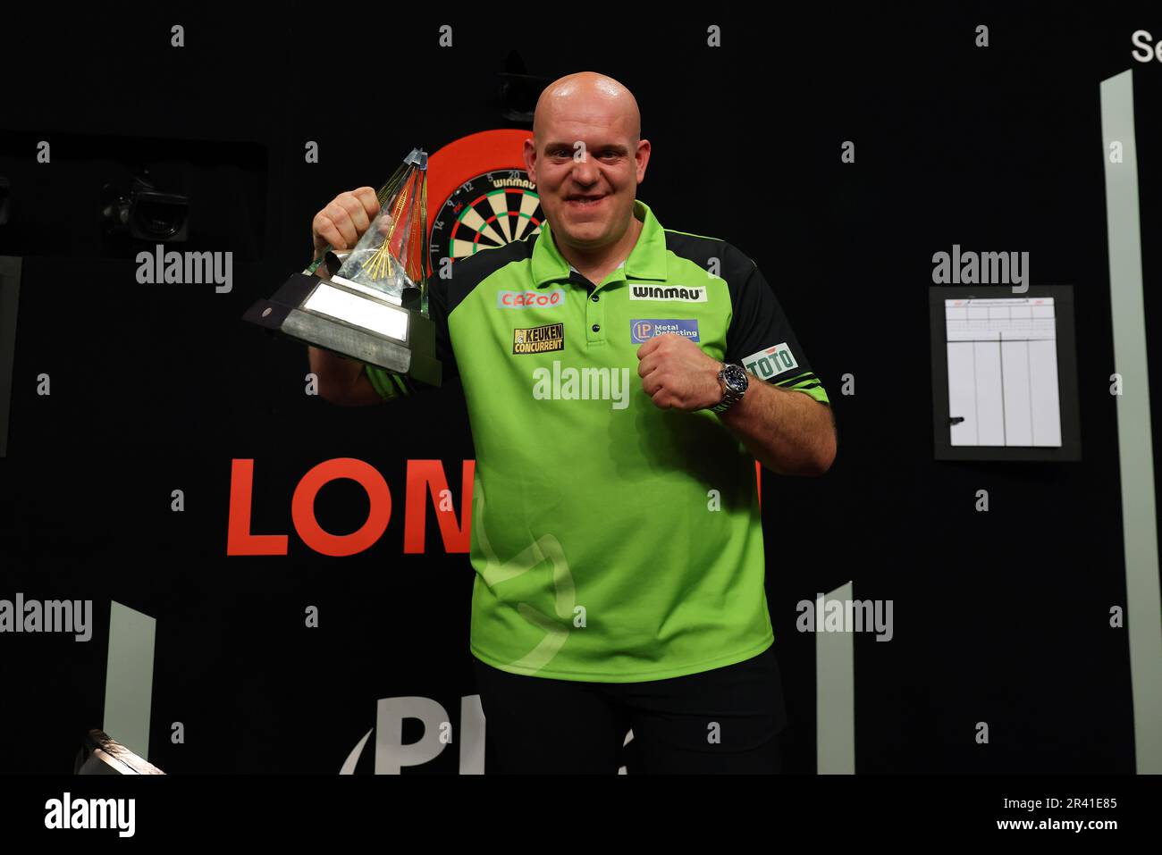25th May 2023, O2 Arena, London, England; 2023 PDC Cazoo Premier League