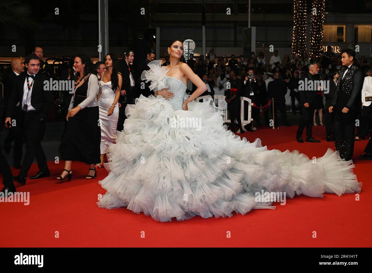 Cannes, France. 14th May, 2023. 76th Cannes Film Festival 2023, Red