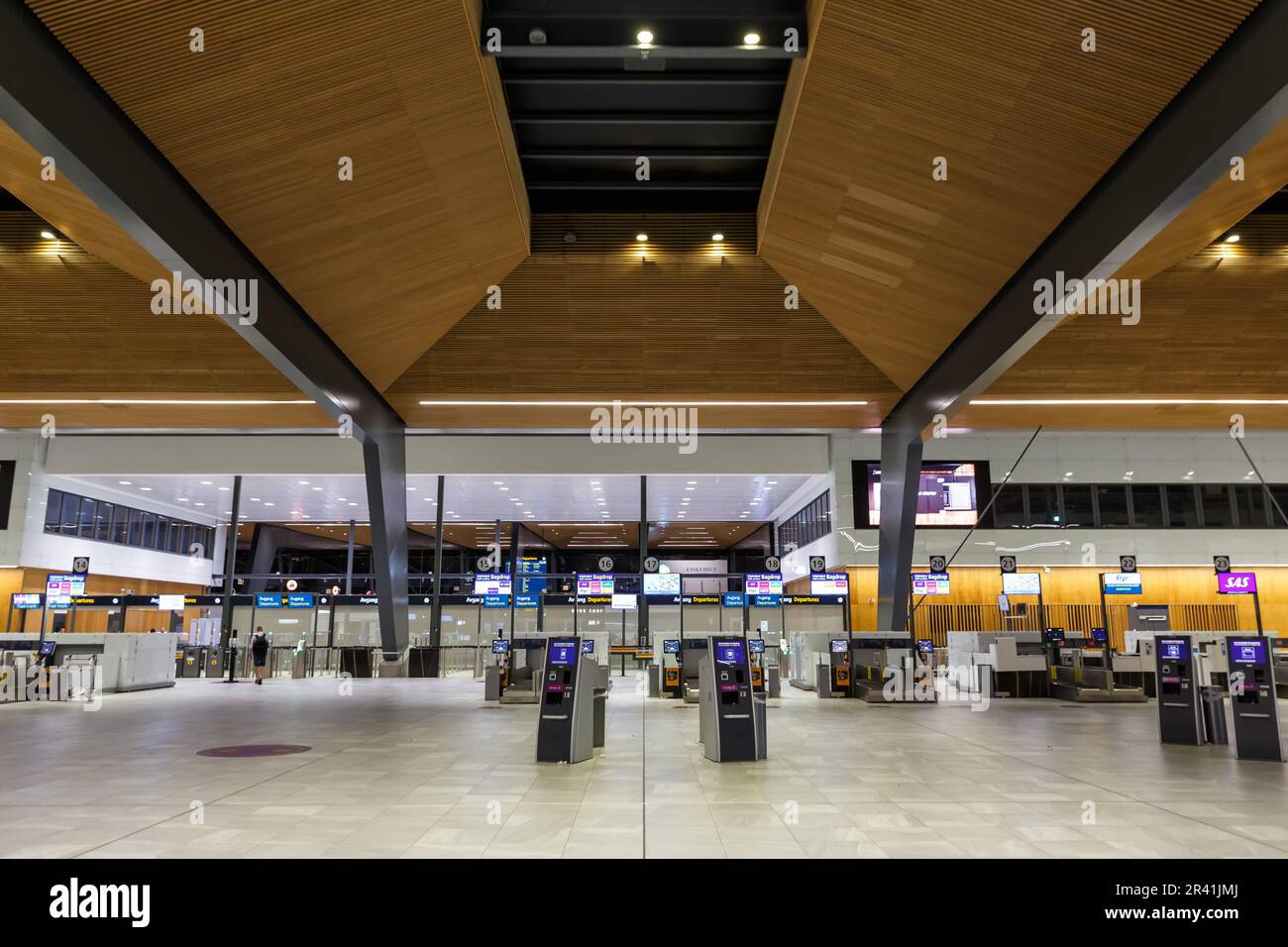 Bergen Flesland Airport terminal in Norway Stock Photo - Alamy