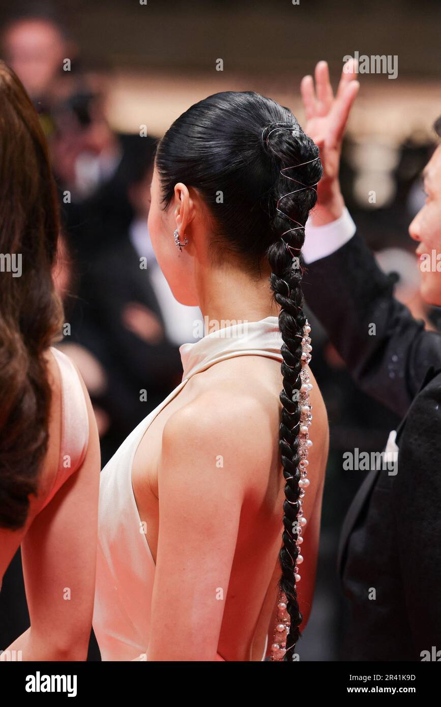 Cannes, France. 25th May, 2023. Jeon YeoBeen attends the "Cobweb (Dans