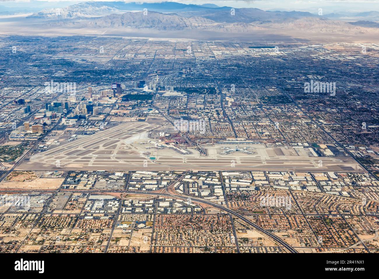 Las vegas harry reid international airport hires stock photography and