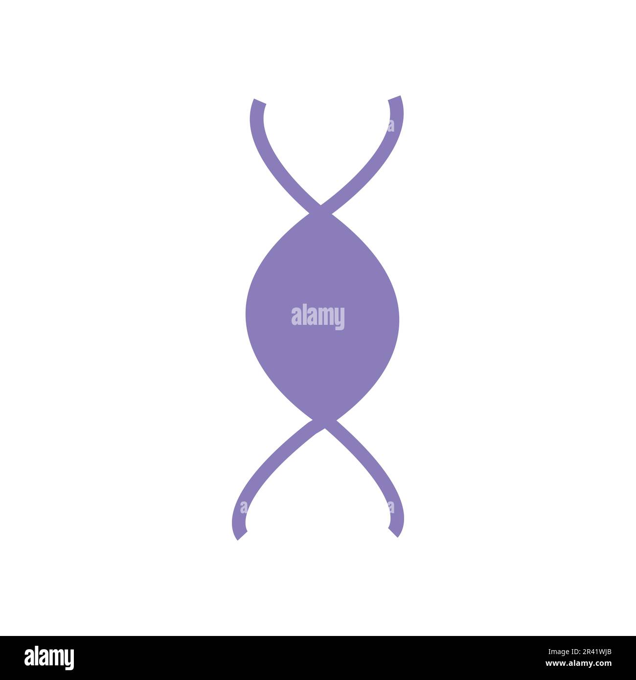 Flat Dna Icon Symbol Vector Illustration Stock Vector Image & Art - Alamy