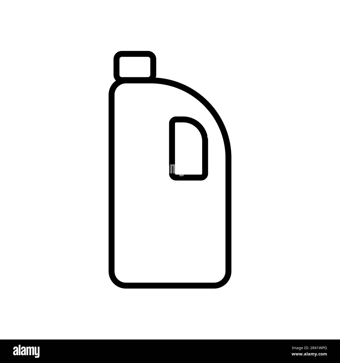 Detergent Lineal Icon Symbol Vector. Black Outline Detergent Icon Stock Vector Image & Art Alamy