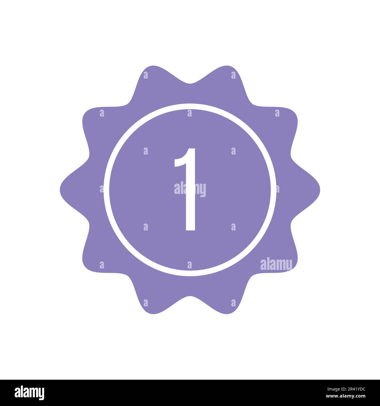 Flat Medal Icon Symbol Vector Illustration Stock Vector Image & Art - Alamy
