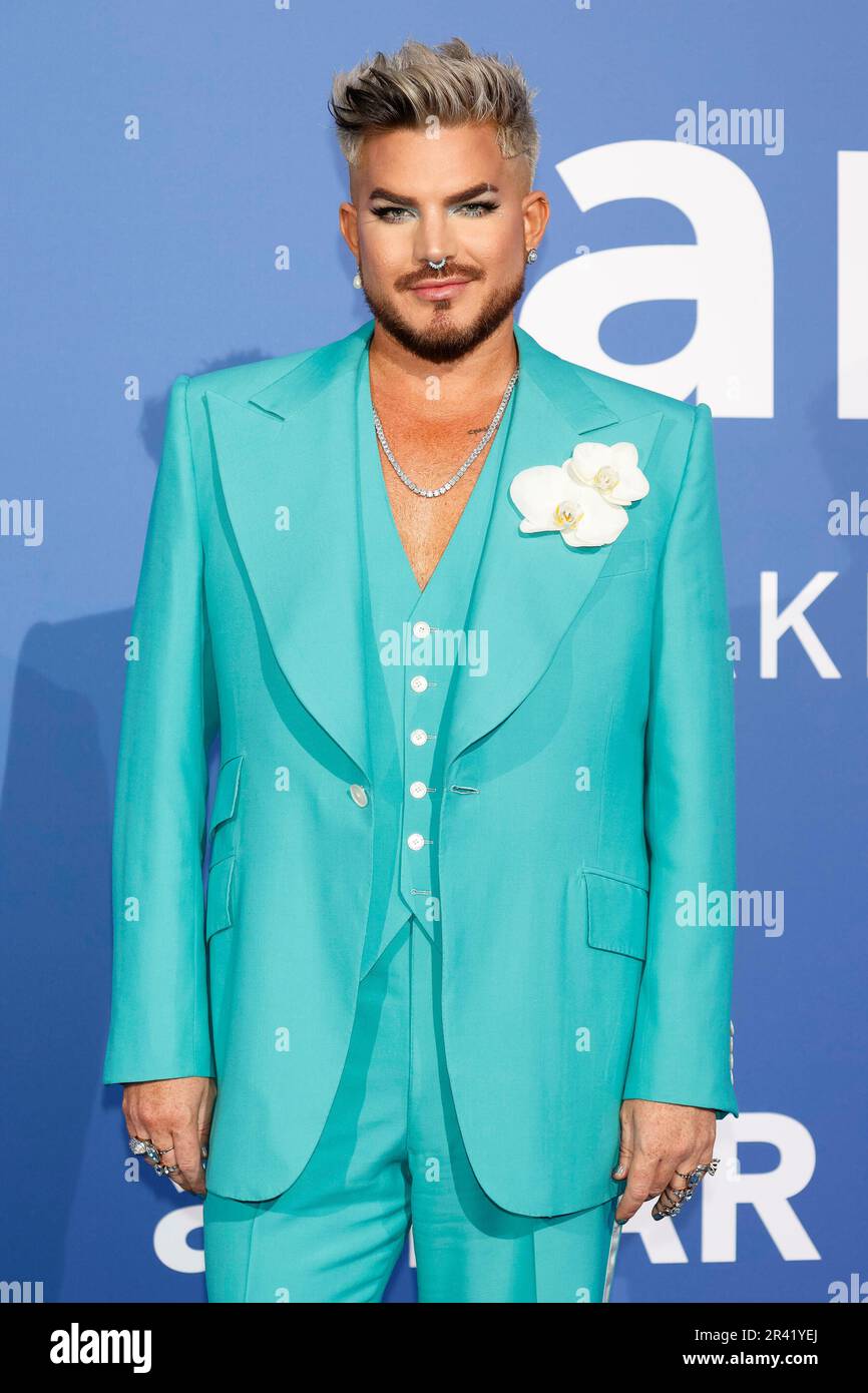 Adam Lambert attends the amfAR Gala Cannes 2023 during the 76th Cannes