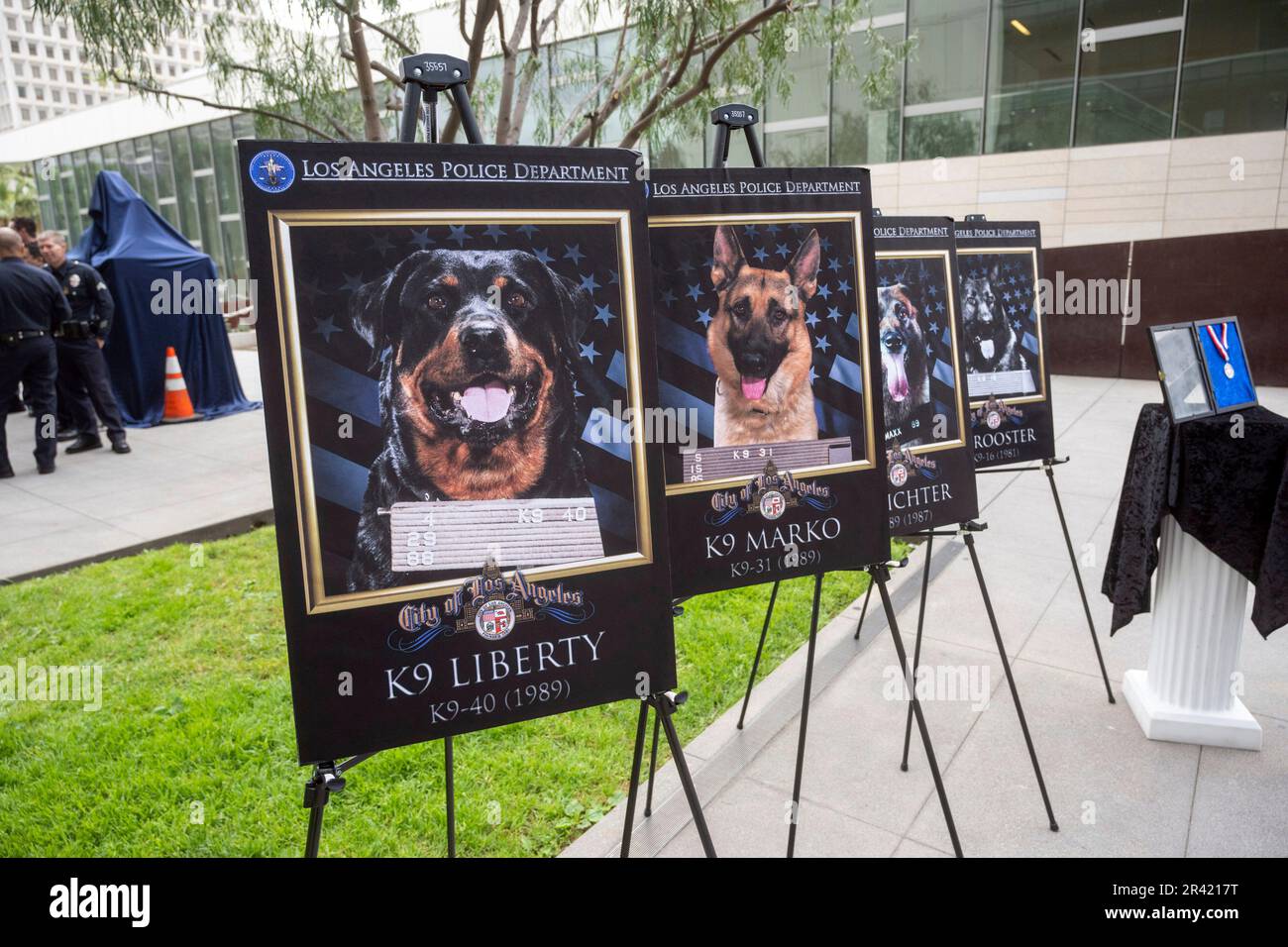 Police unveil trading cards featuring crime-fighting K-9s