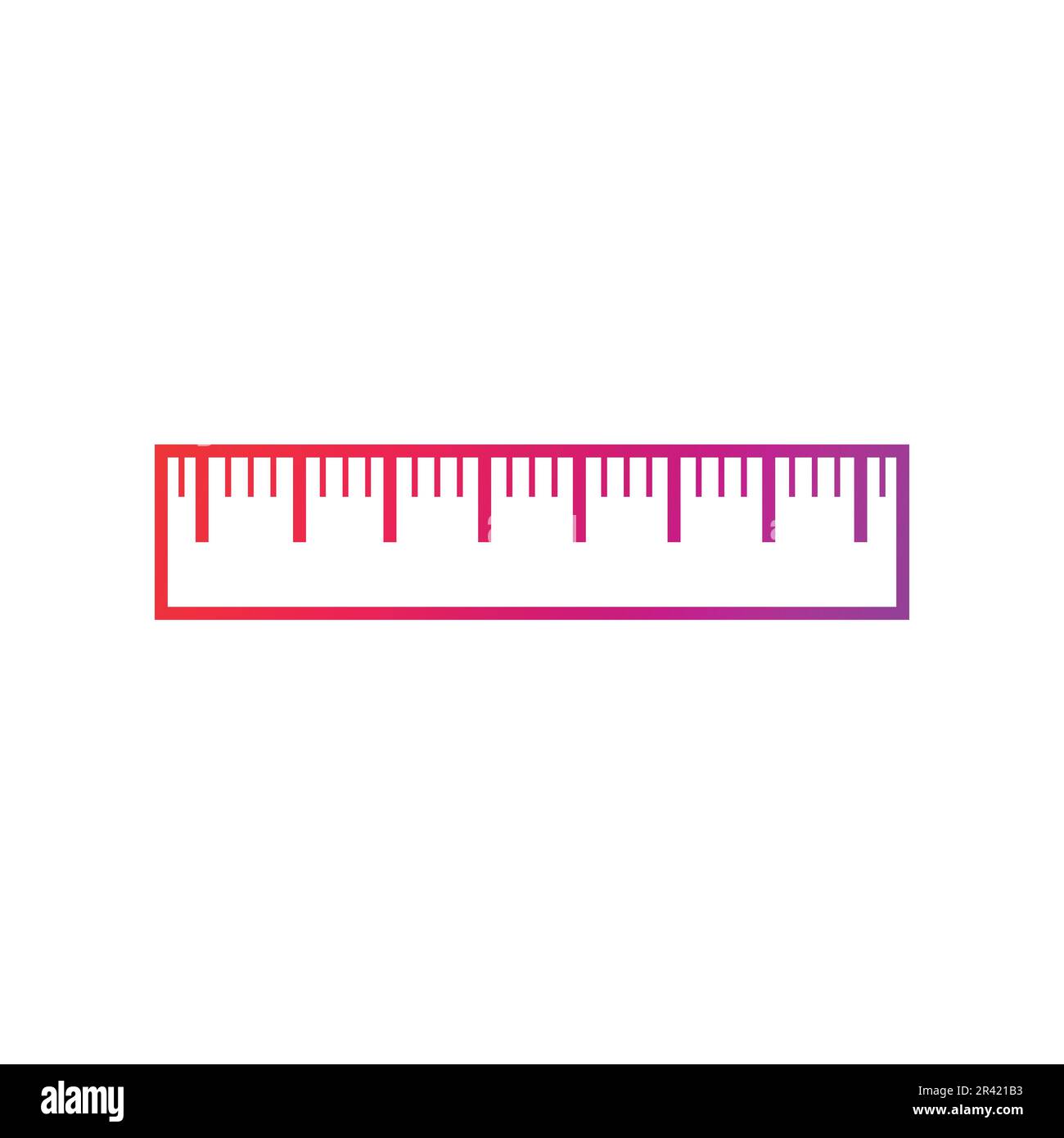 Gradient ruler hi-res stock photography and images - Alamy