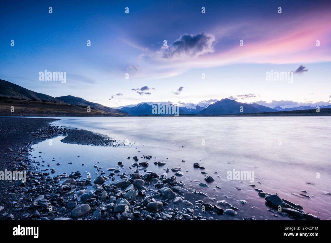 Lake Roca, El Calafate, Los Glaciares National Park, Patagonia ...
