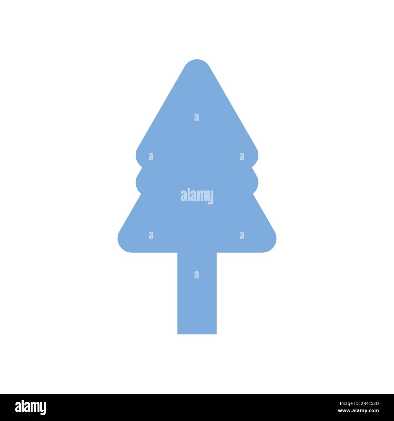 Flat Tree Icon Symbol Vector Illustration Stock Vector Image & Art - Alamy