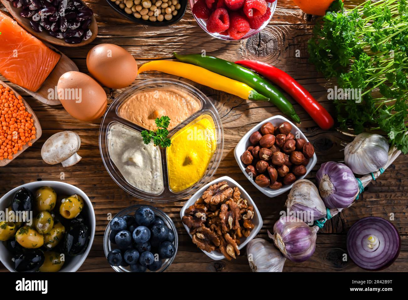 Ingredients of healthy diet that maintains or improves overall health ...