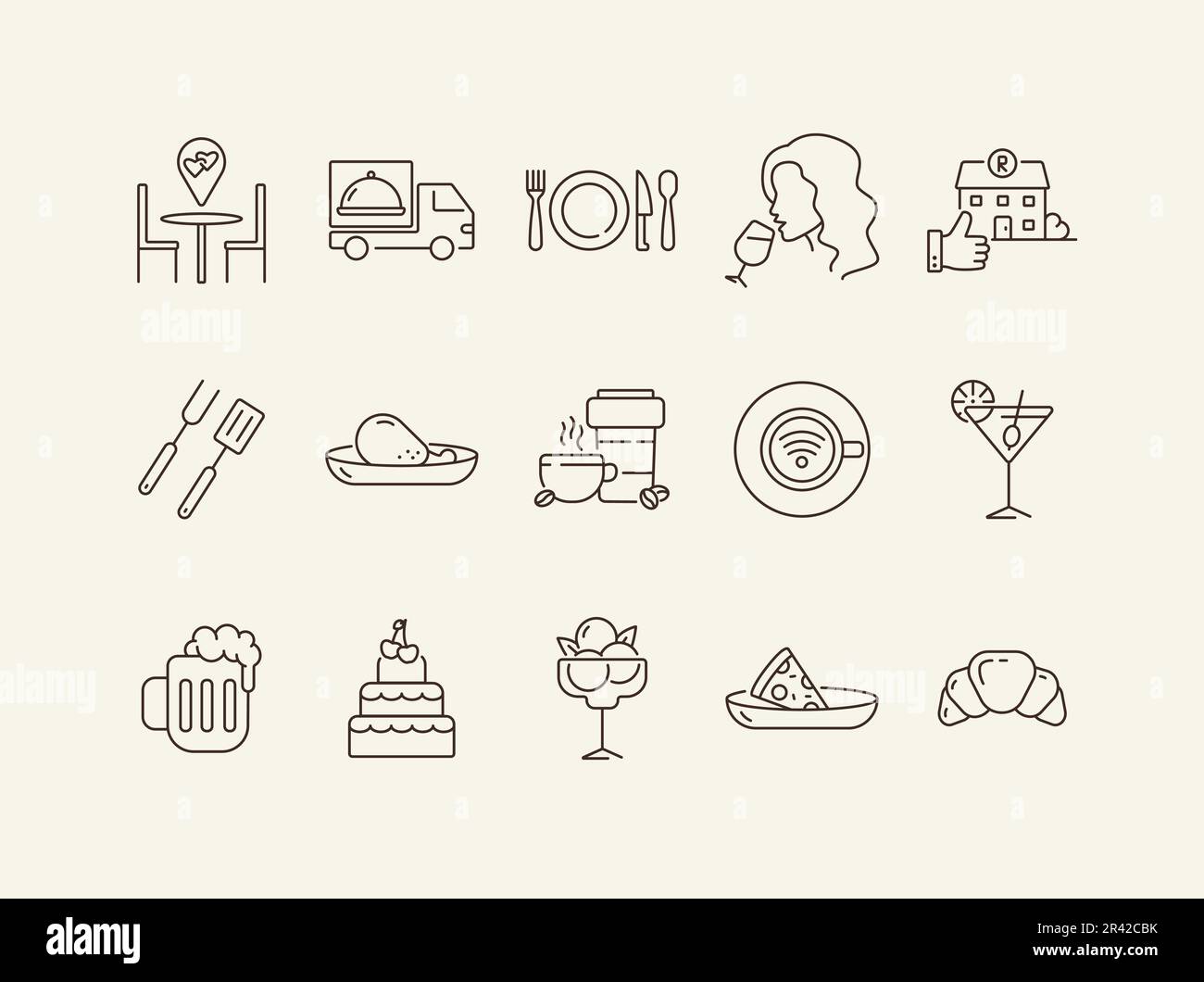 Food bar graph Stock Vector Images - Alamy