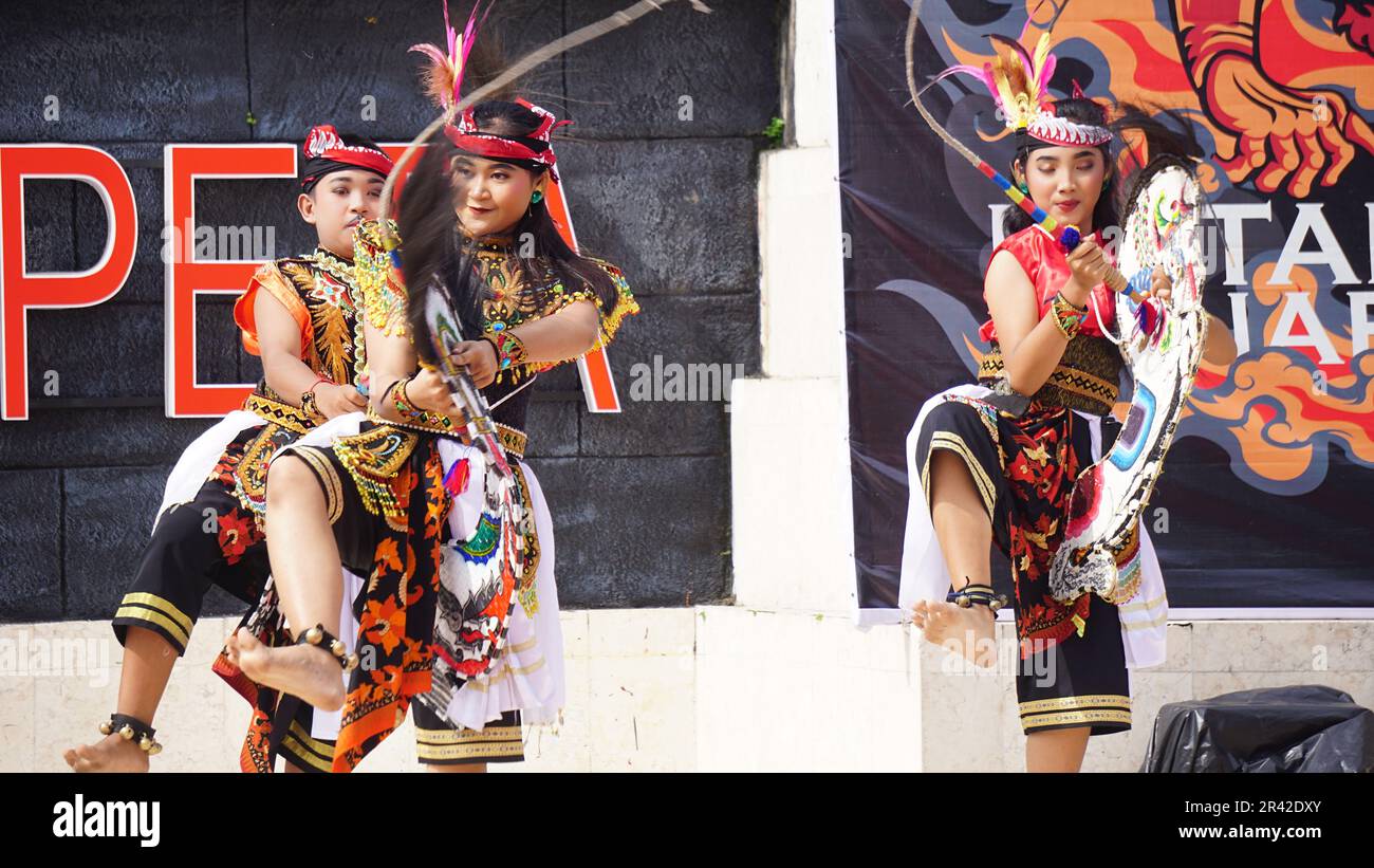 Jaranan dance, a traditional dance from Java. Jaranan comes from jaran ...