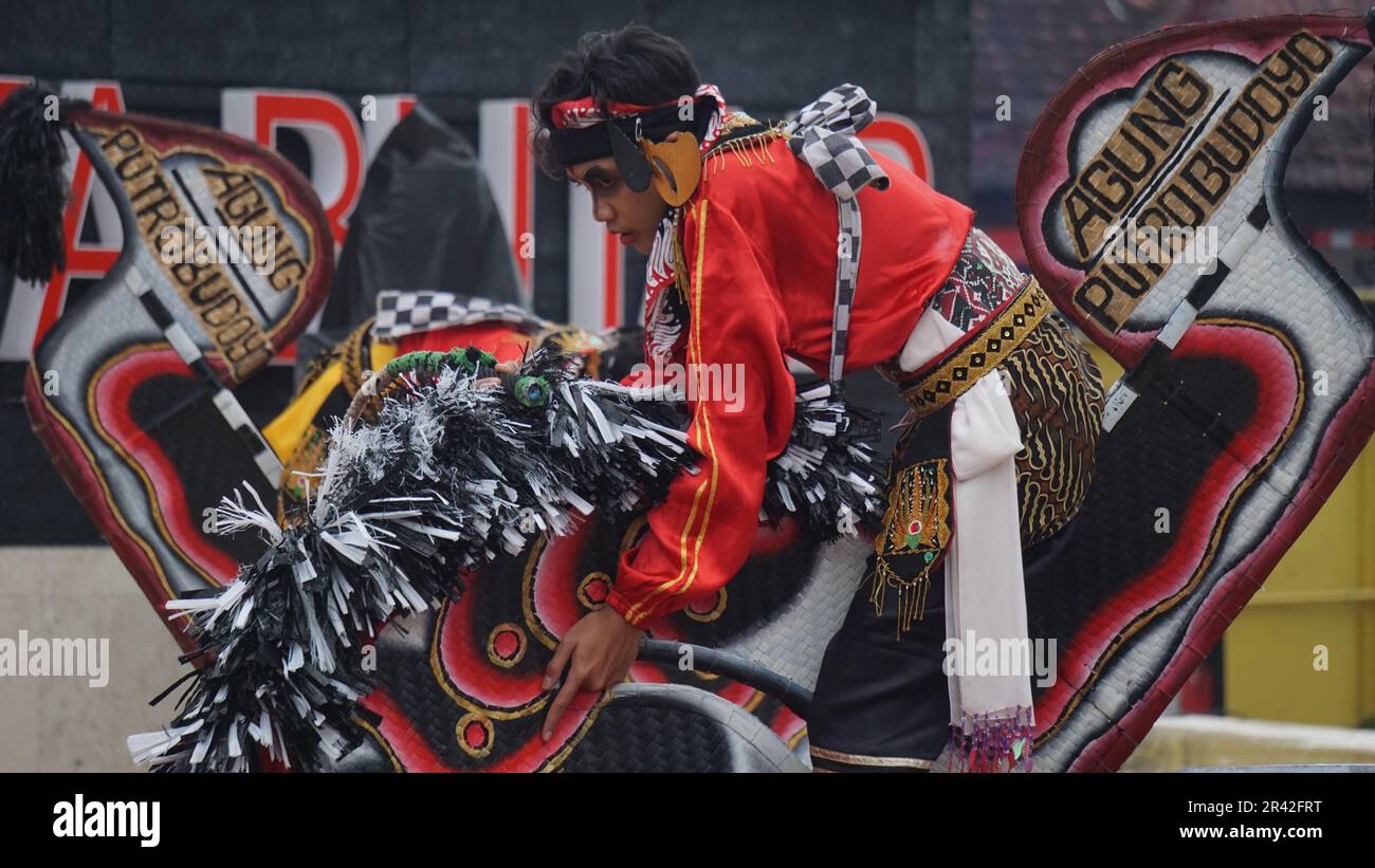 Jaranan dance, a traditional dance from Java. Jaranan comes from jaran ...