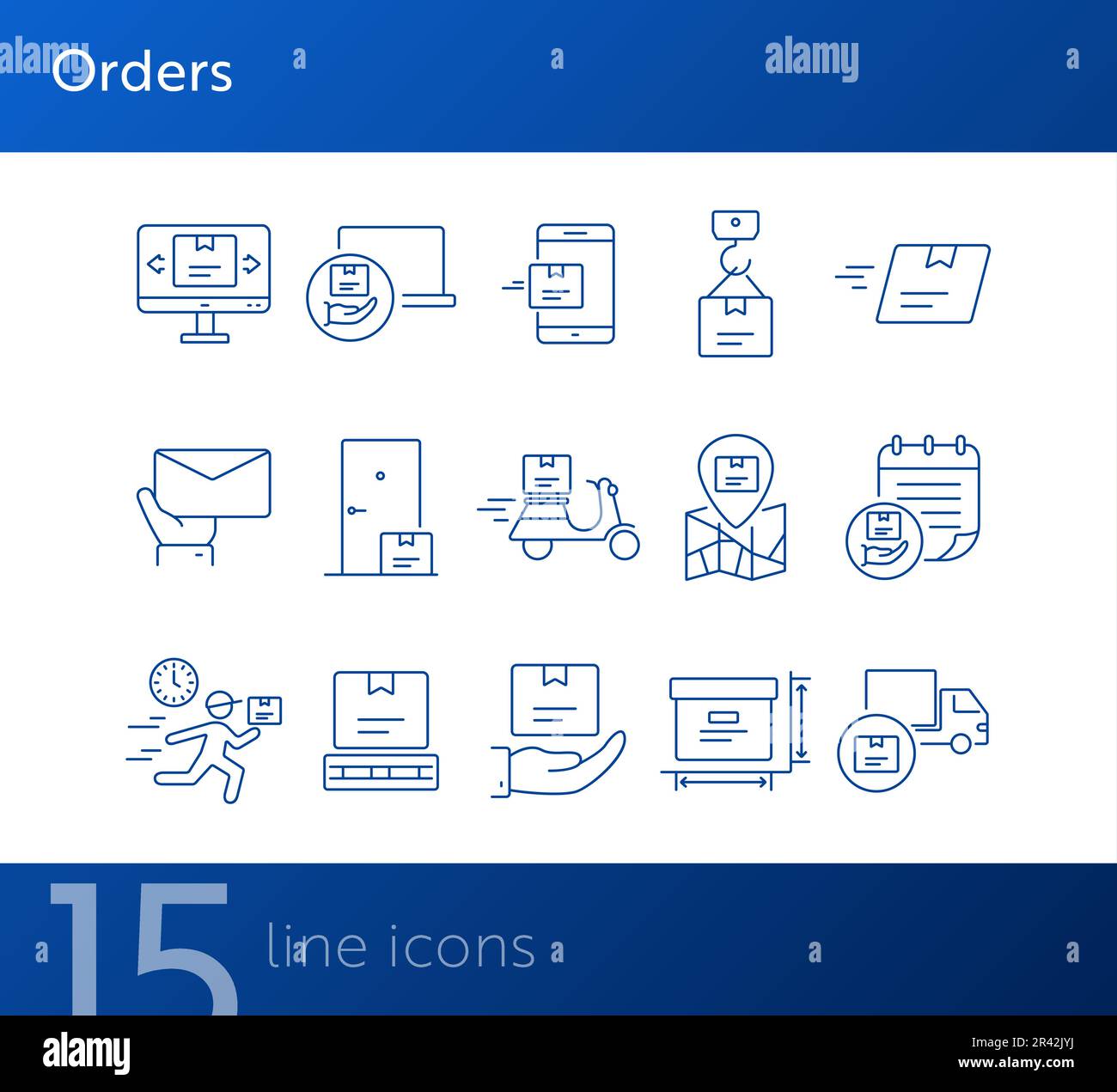 Loading scooter Stock Vector Images - Alamy