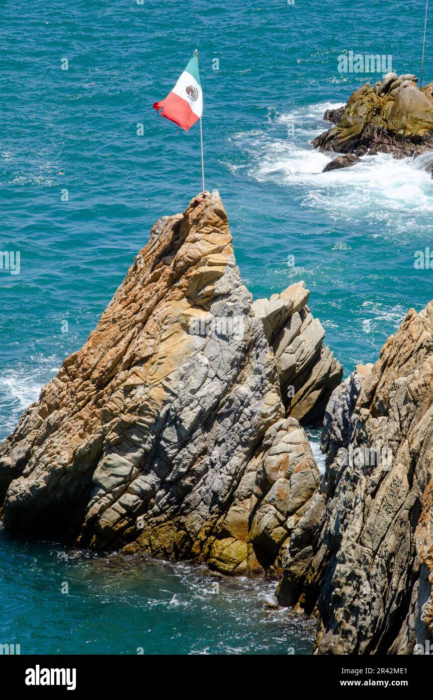 Acapulco is Famous for La Quebrada Divers Stock Photo - Alamy