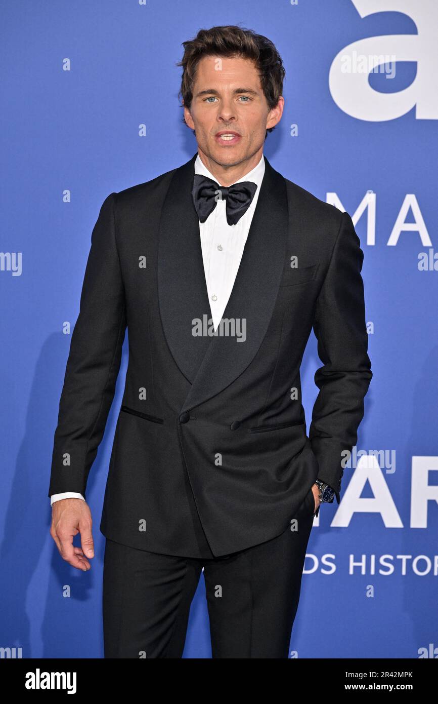 Cannes, France. May 25, 2023. James Marsden at the amfAR Cannes Gala