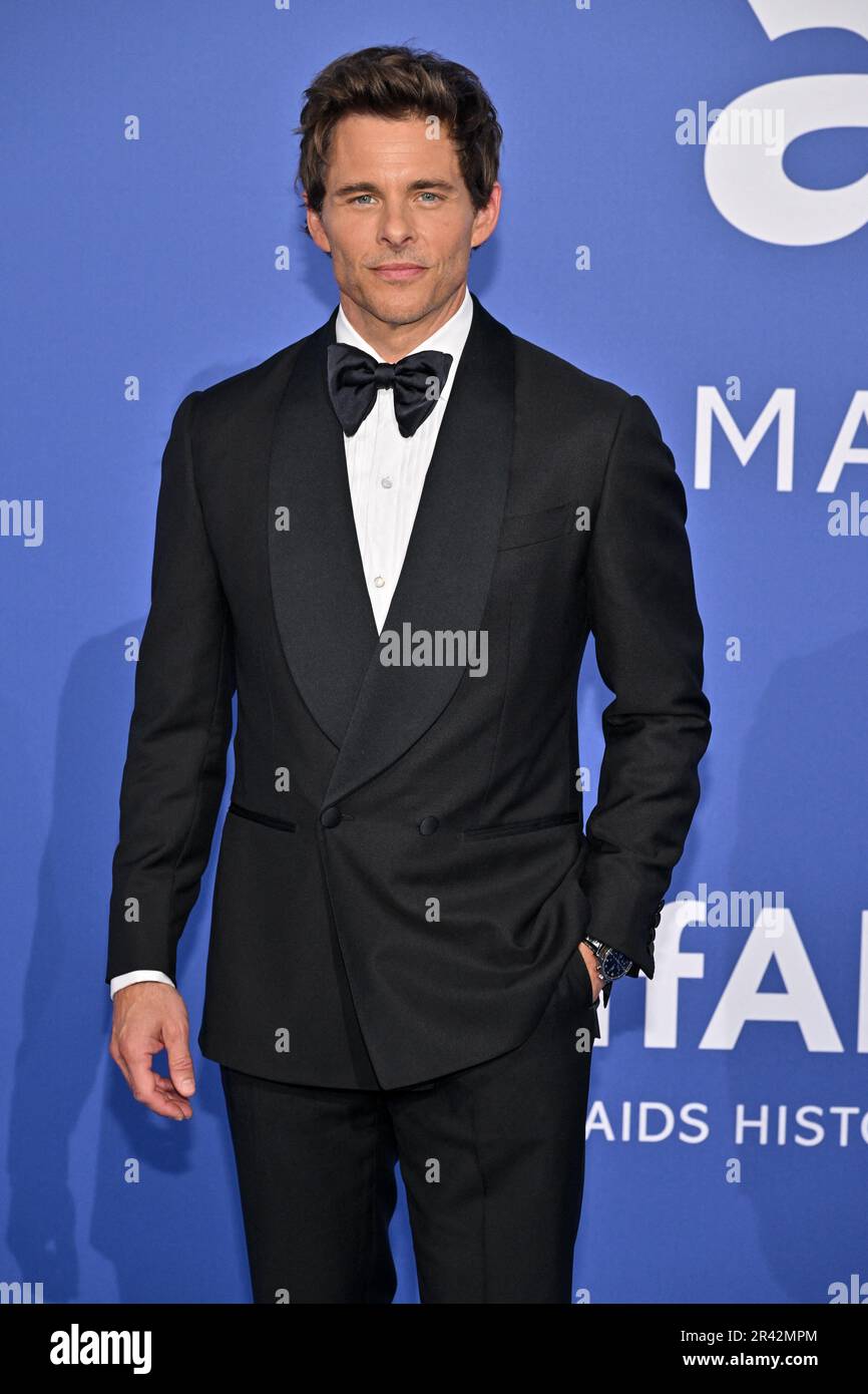 Cannes, France. May 25, 2023. James Marsden at the amfAR Cannes Gala