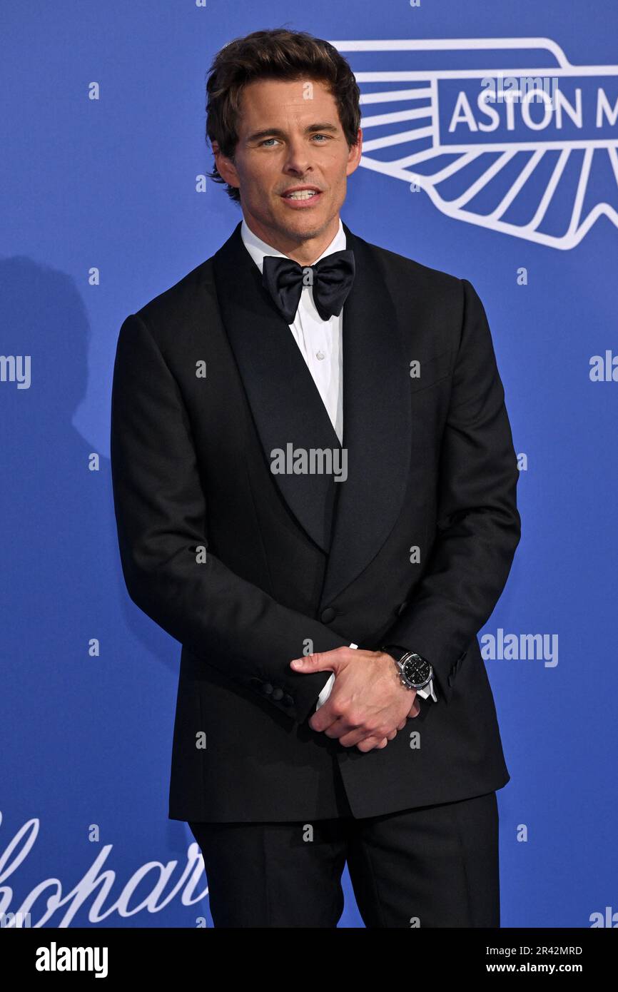 Cannes, France. May 25, 2023. James Marsden at the amfAR Cannes Gala