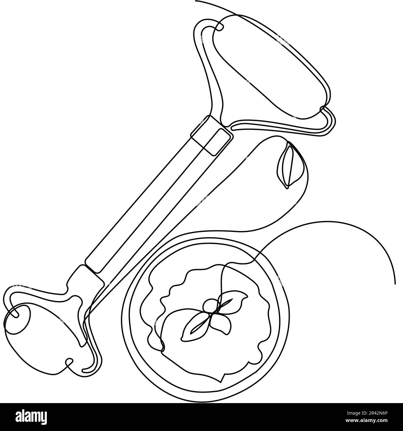 Skin care concept. Landing page template. Morning routine. Bath time