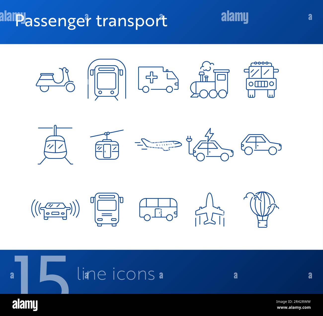 Passenger jeep Stock Vector Images - Alamy