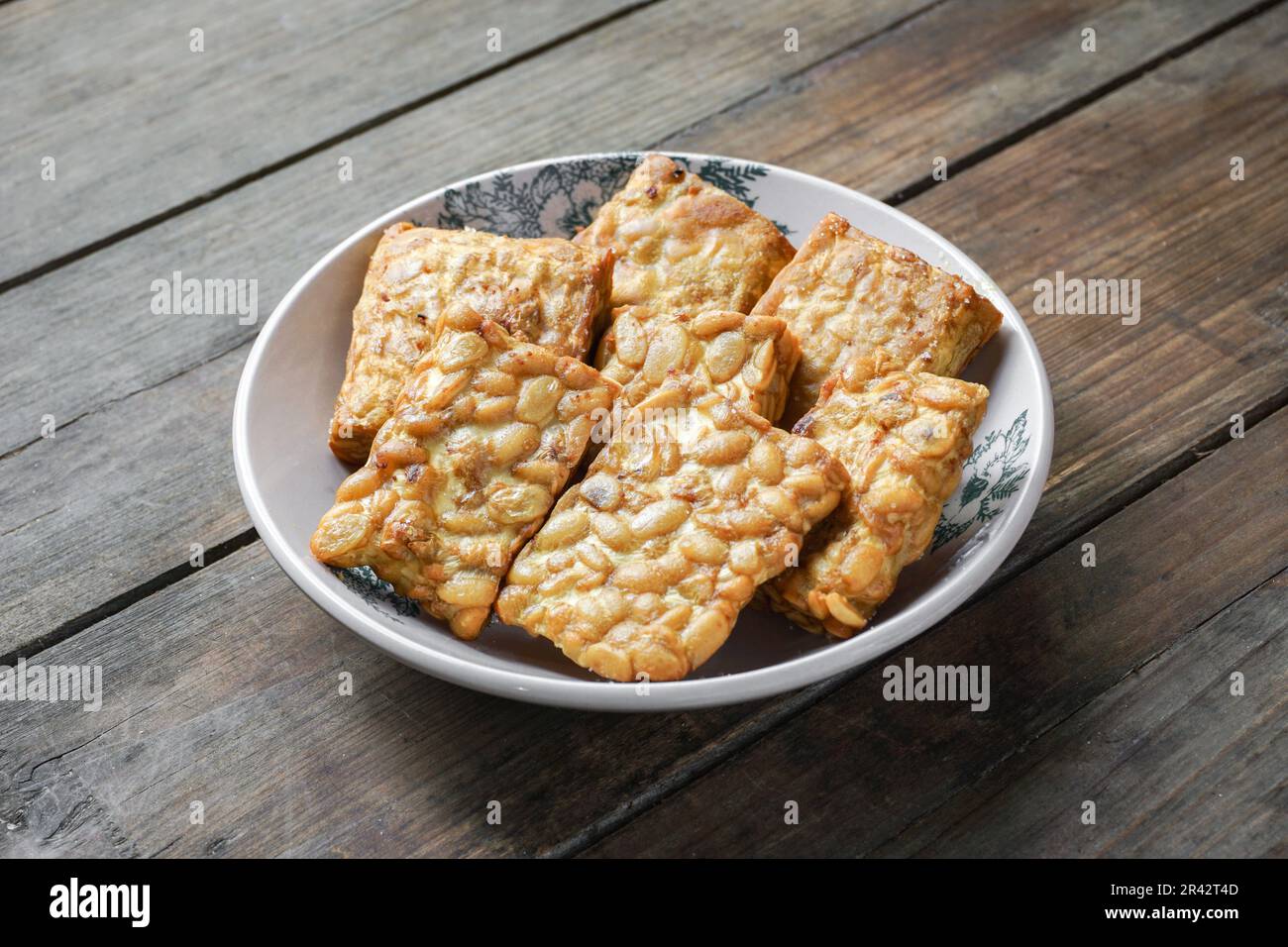 Fried Tempeh or Tempe is a traditional Malay dish snack popular in