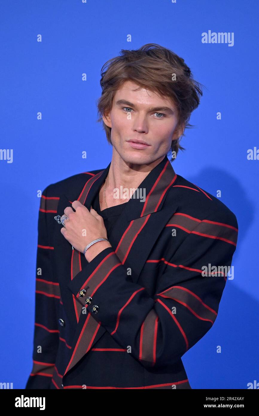 Cannes, France. May 25, 2023. Jordan Barrett attending the AmfAR Cannes Gala 2023 at Hotel du