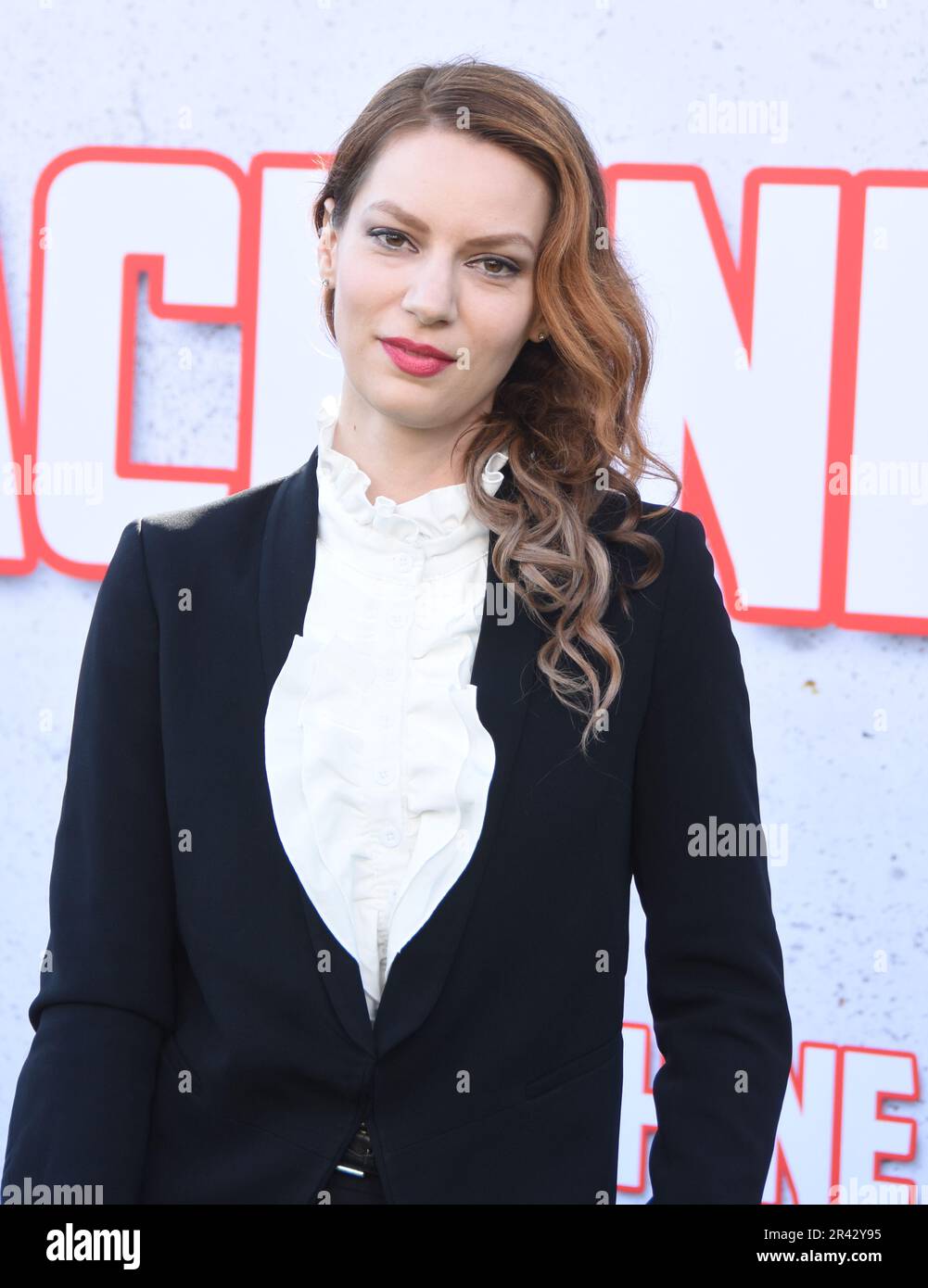 Los Angeles, California. 25th May 2023 Actress Iva Babic attends Los Angeles Premiere of Sony Pictures' 'The Machine' at Regency Village Theatre on May 25, 2023 in Los Angeles, California. , USA. Photo by Barry King/Alamy Live News Stock Photo