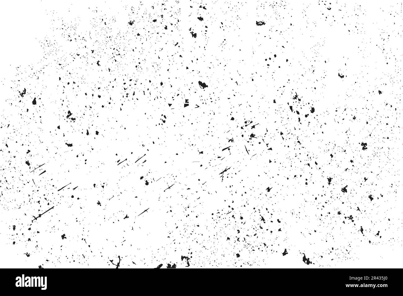 Stained Grunge Effect On A White Background Abstract Scratched And
