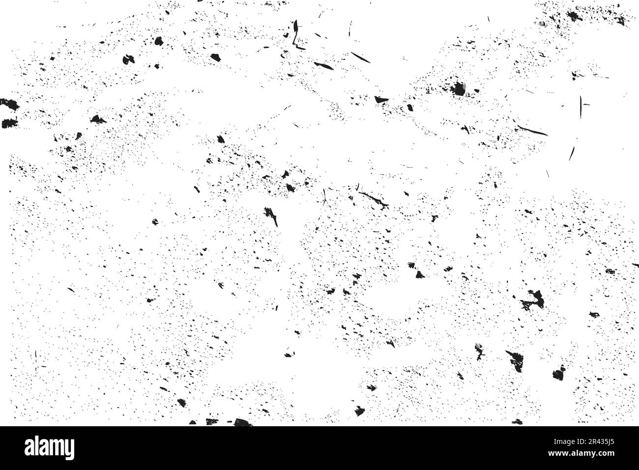 Abstract grain and dust grunge effect vector. Grainy surface texture vector on a white background. The distressed texture and rusty metal surface for Stock Vector