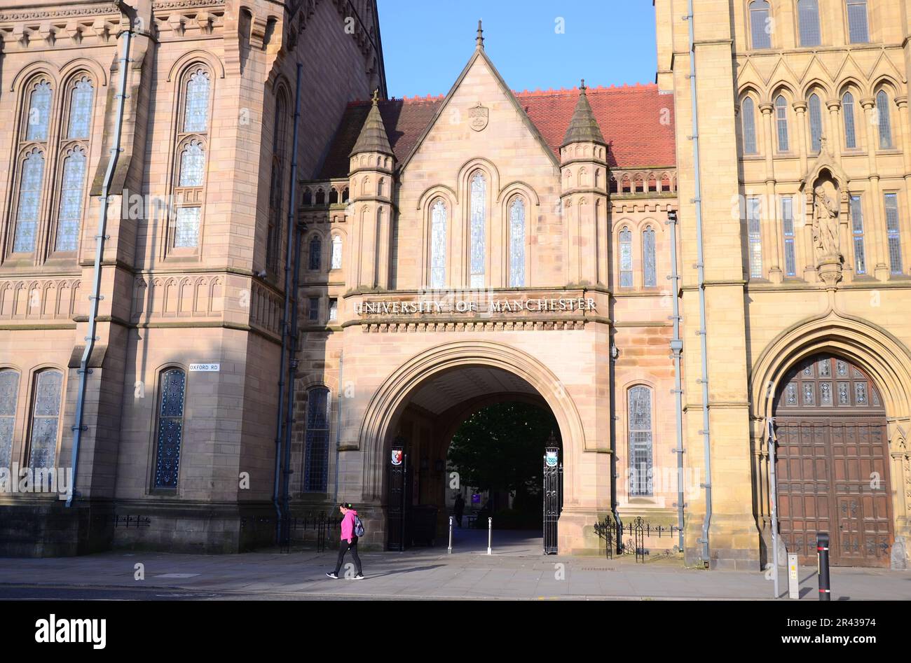 Whitworth Hall University Of Manchester Stock Photo Alamy