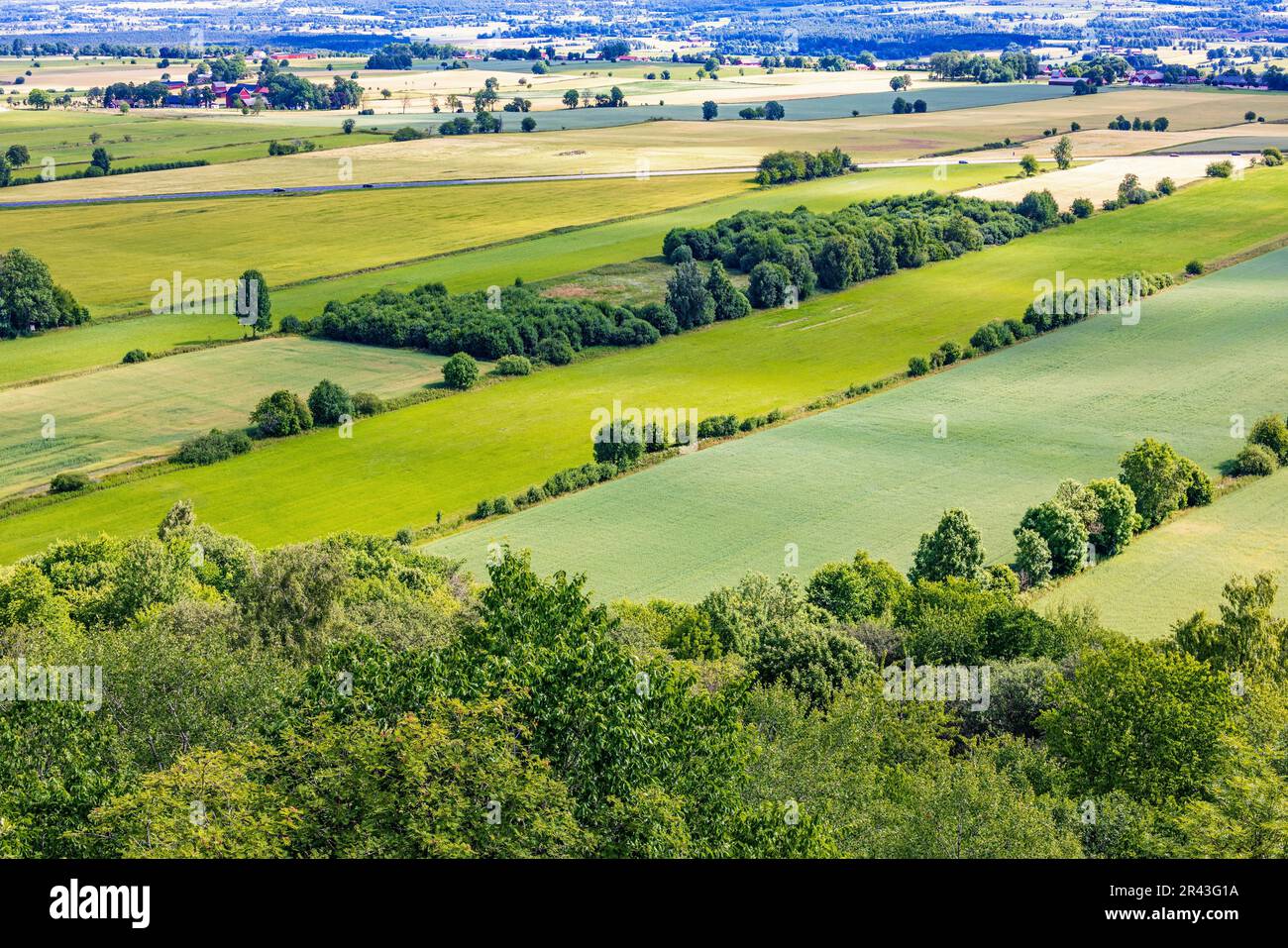 Summer agricultural fields hi-res stock photography and images - Alamy