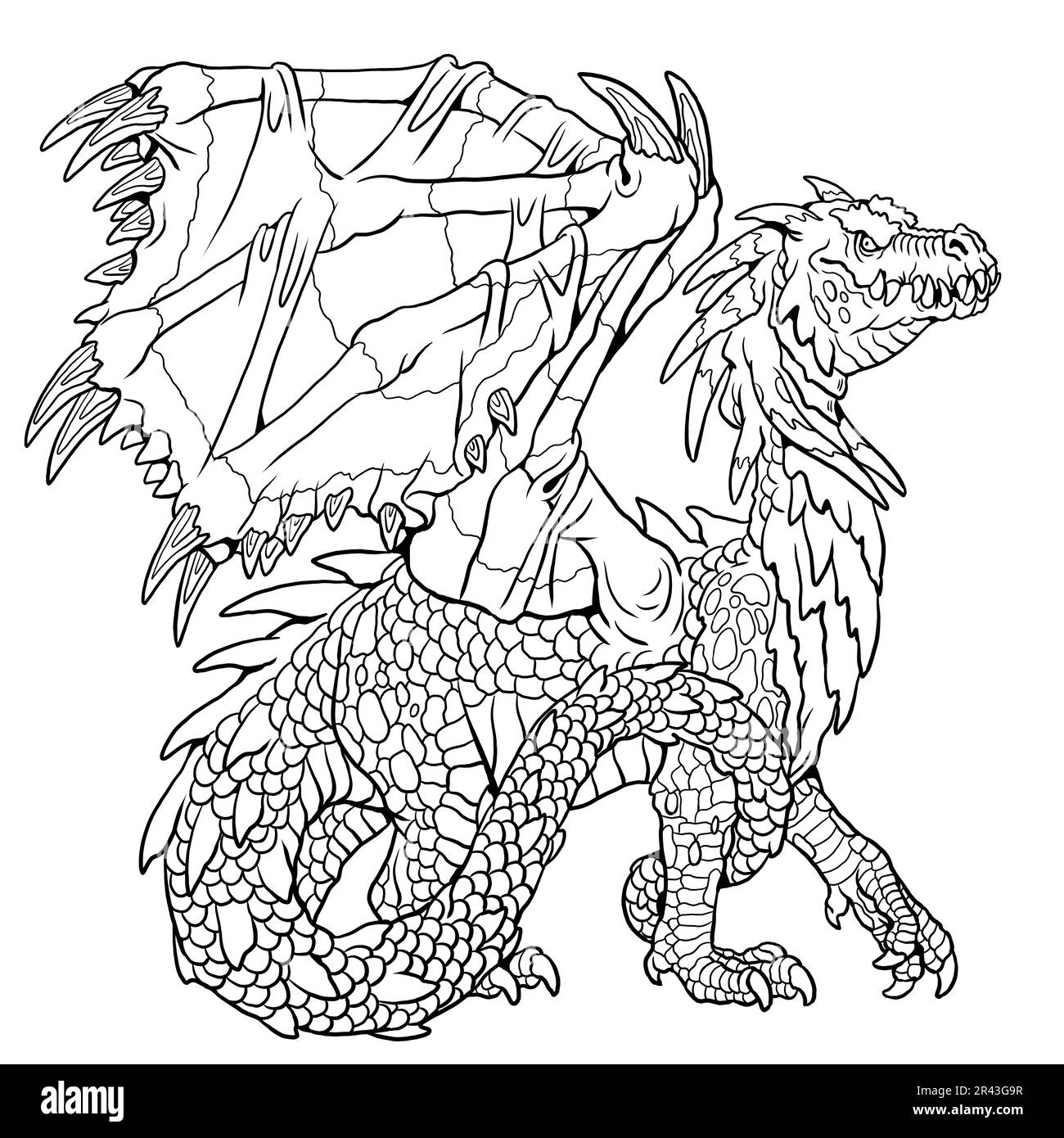 Mythological Dragons 35 Dragon Coloring Pages And Pictures