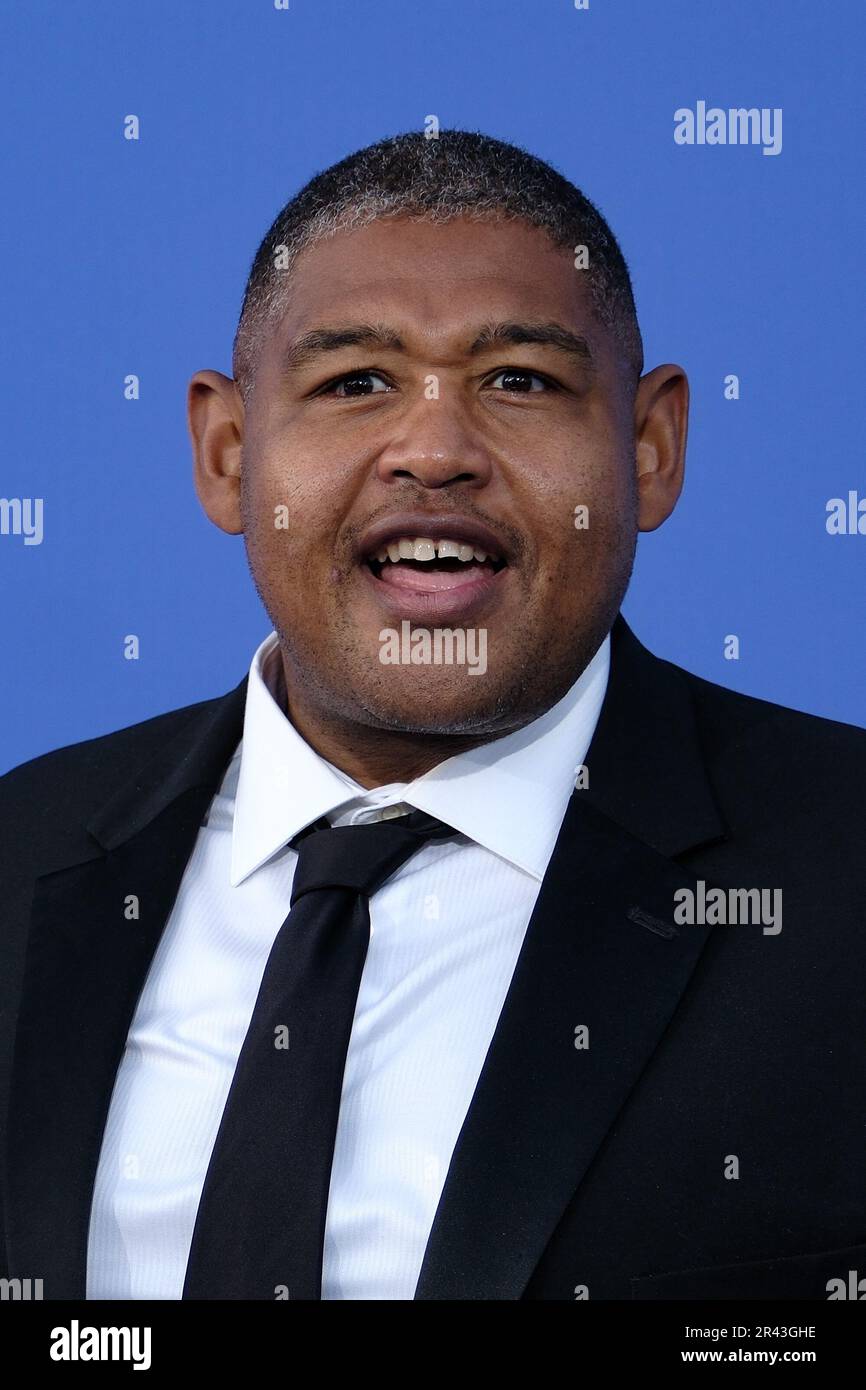Cannes, France. 25th May, 2023. Omar Miller photographed during the 29th annual amfAR Gala Cannes at Hotel du Cap, Eden Roc in Antibes, France Picture by Julie Edwards/Alamy Live News Stock Photo