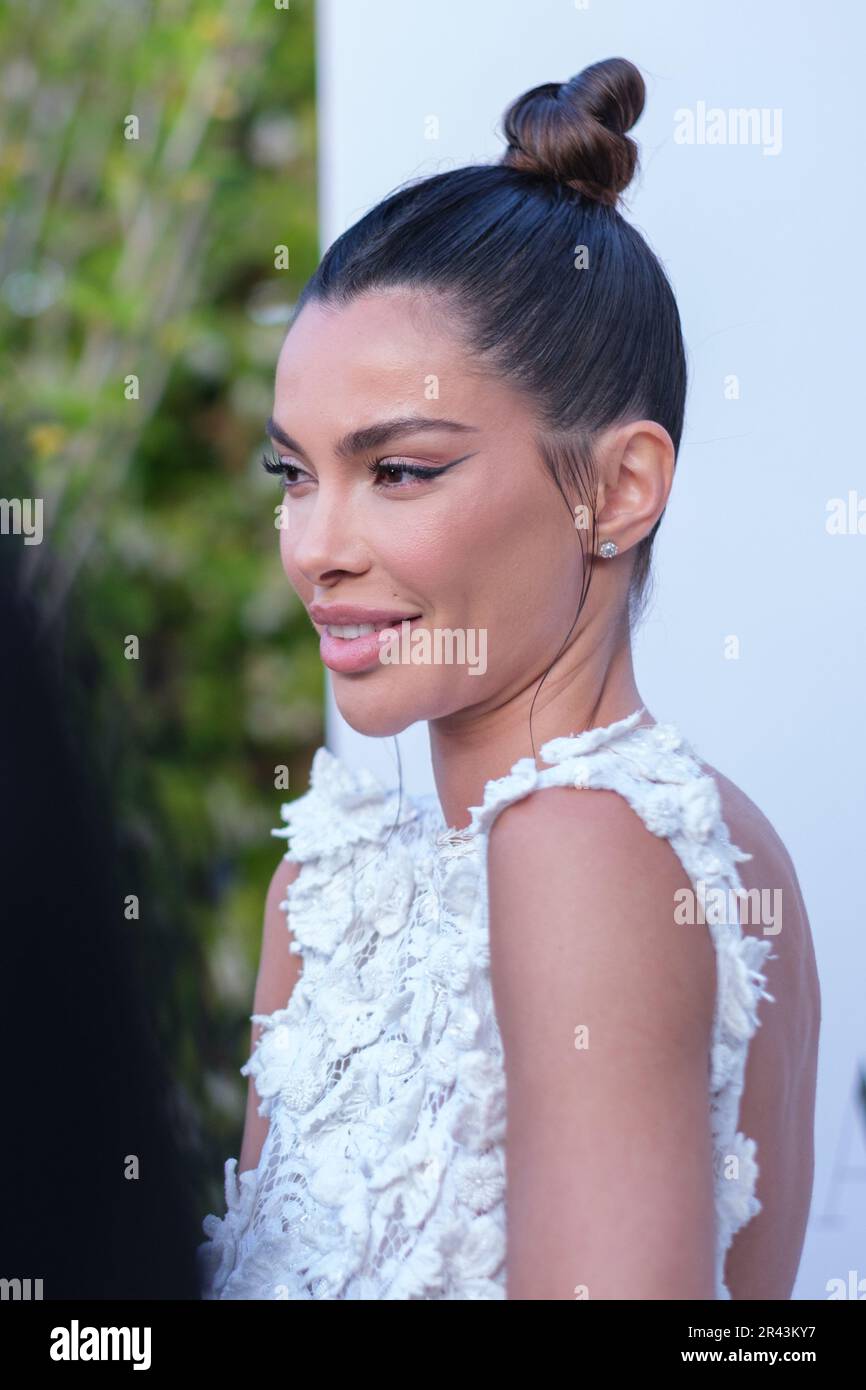 Madrid, Spain. 25th May, 2023. Joana Sanz attends the Harper's Bazaar and Caudalie party photocall in Madrid. (Photo by Atilano Garcia/SOPA Images/Sipa USA) Credit: Sipa USA/Alamy Live News Stock Photo