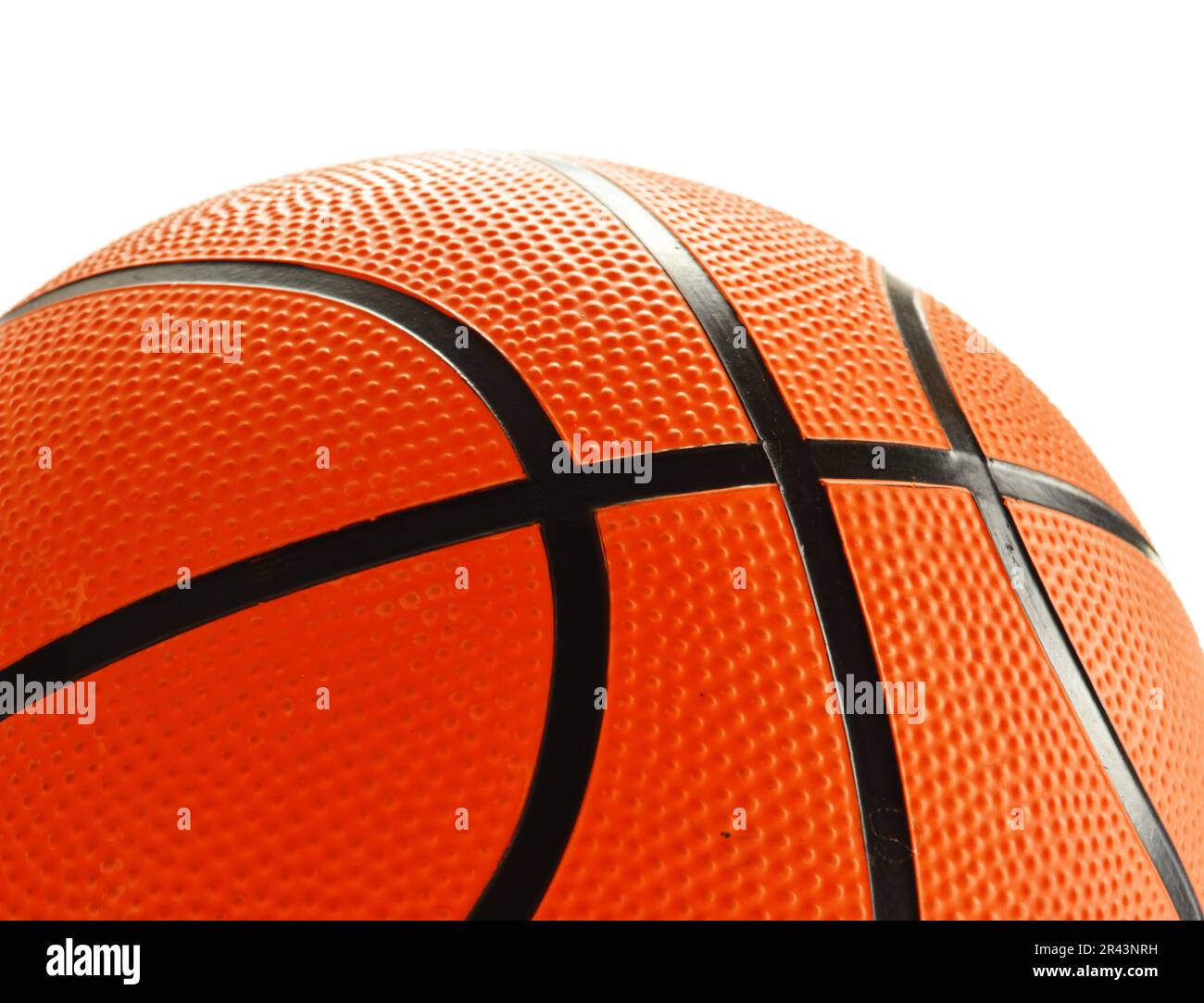 Basketball isolated on white background Stock Photo