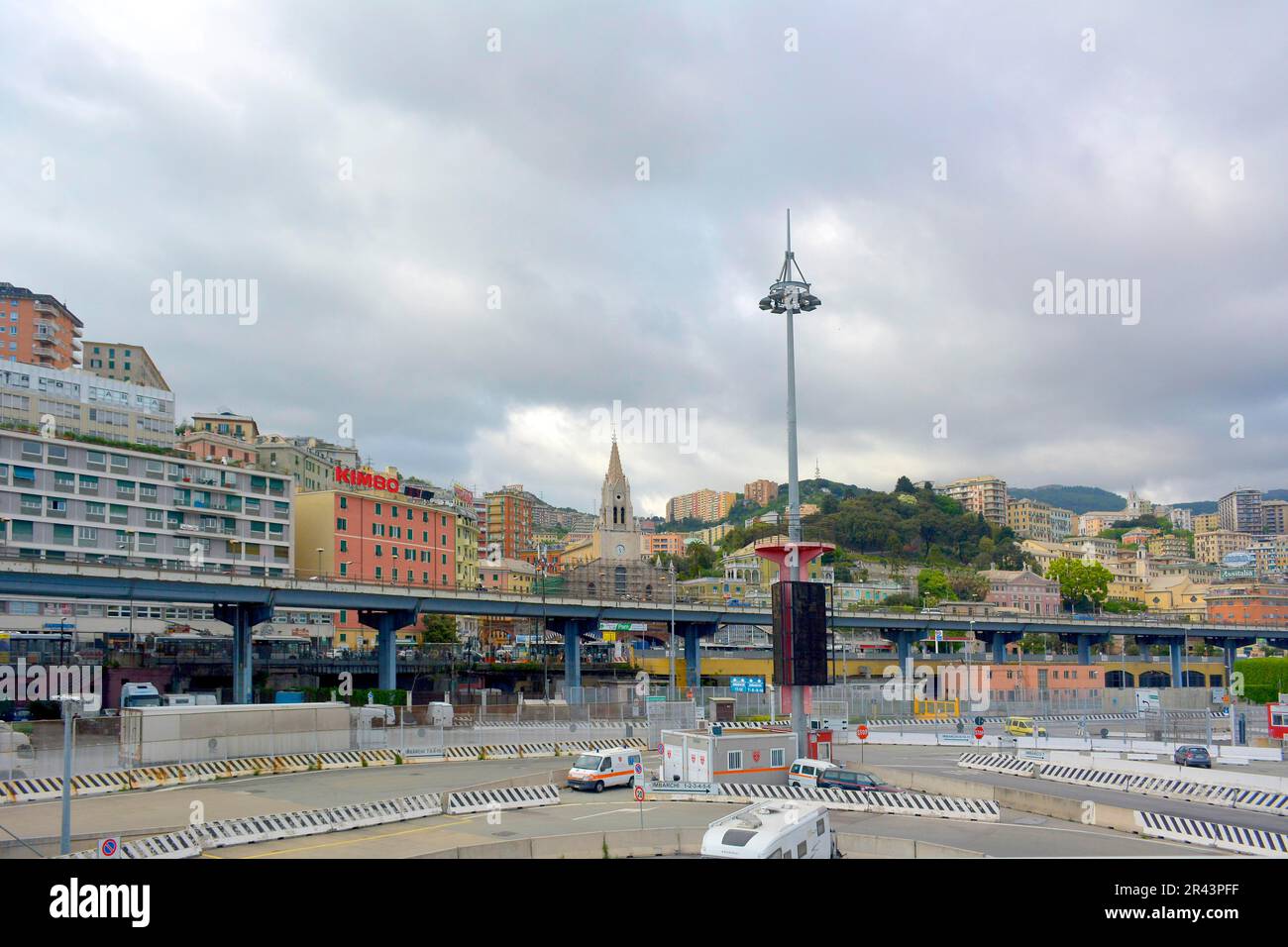 Italy, Italia, Port of Genoa Stock Photo Alamy