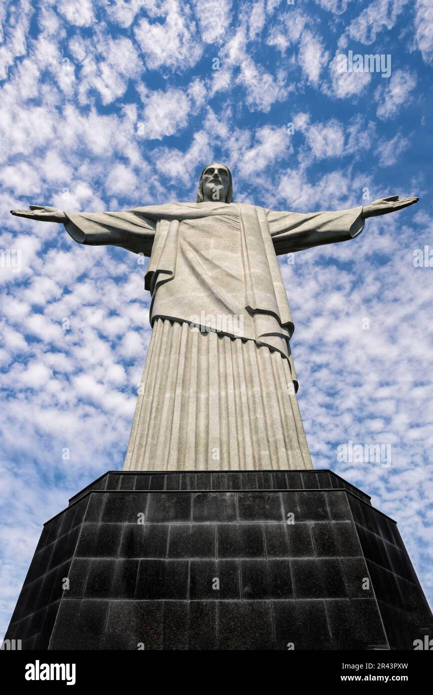 Christus Rio Statue of Christ the Redeemer, Cristo Redentor, Mount Corcovado, Rio de ...