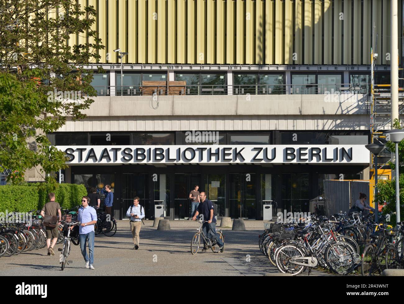 Berlin State Library, Potsdamer Platz, Tiergarten, Berlin, Germany