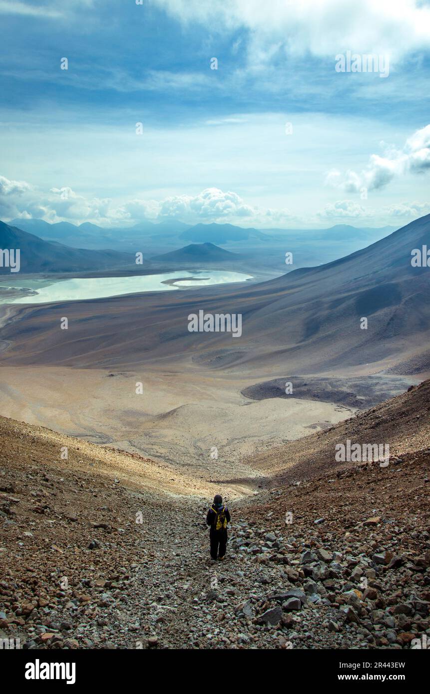 Unrecognizable hiker walking on hi-res stock photography and images - Alamy