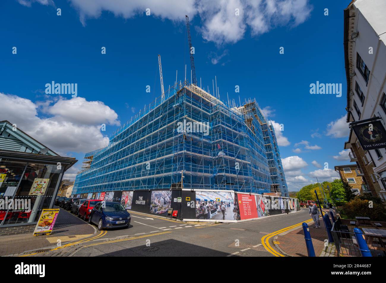 New housing being built in Gravesend Kent Stock Photo Alamy