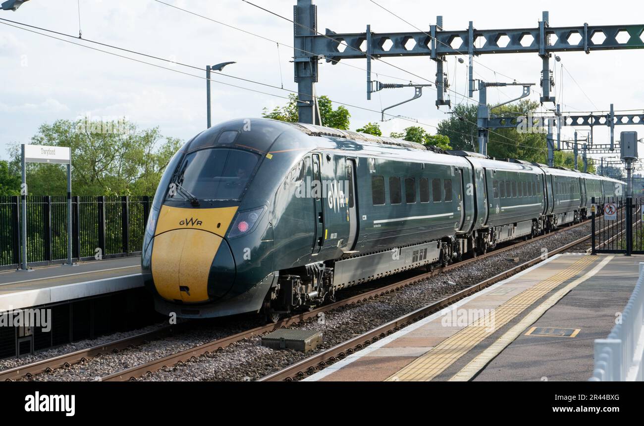 A Great Western Railway Intercity Express Train on the Great Western Mainline between London and